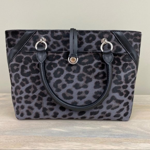 Henri Bendel Lafayette Satchel in Leopard